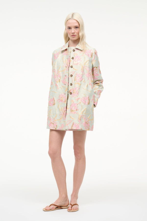 Staud HALTON JACKET BOTANICA ALOE