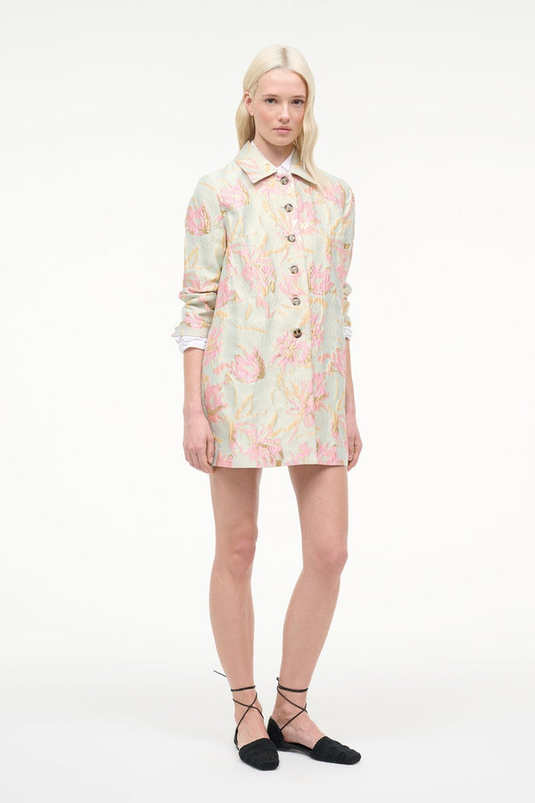 Staud HALTON JACKET BOTANICA ALOE