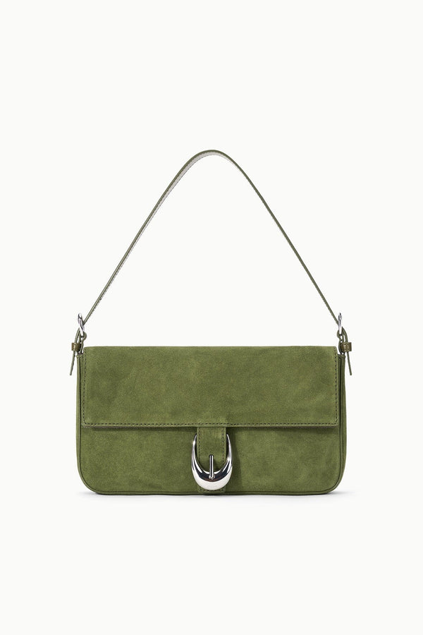 staud HARLOW BAG AVOCADO SUEDE