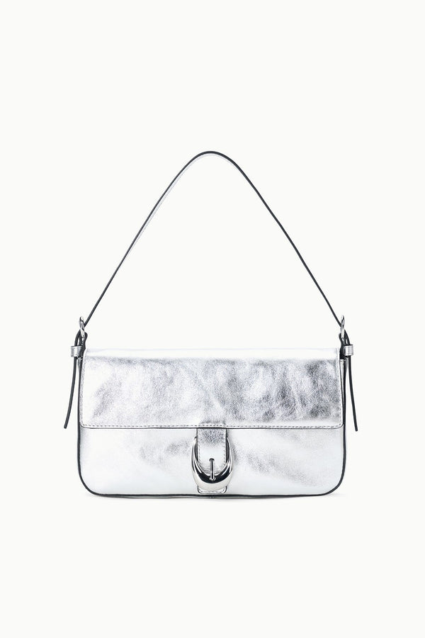 staud HARLOW BAG SILVER