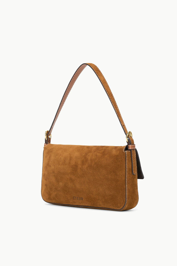 Staud HARLOW BAG TAN SUEDE