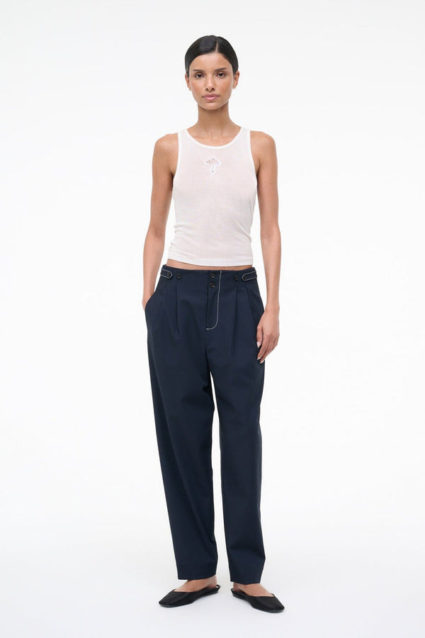 staud HEATH PANT NAVY