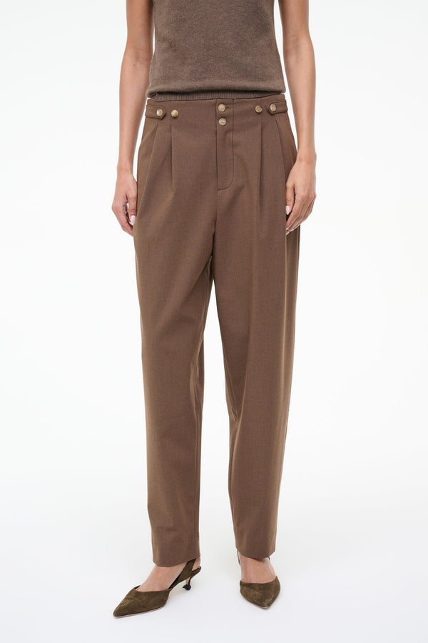 Staud HEATH PANT NUTMEG