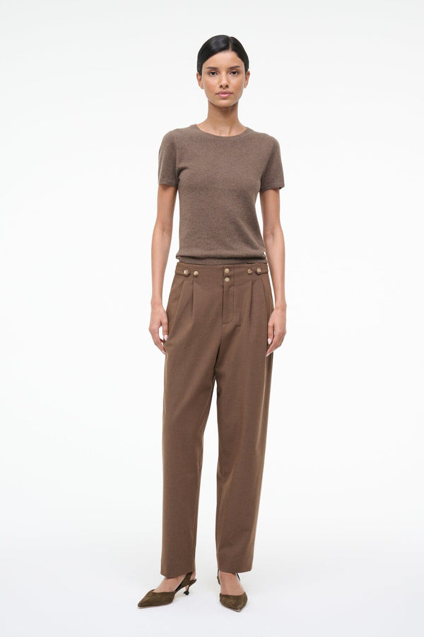 staud HEATH PANT NUTMEG