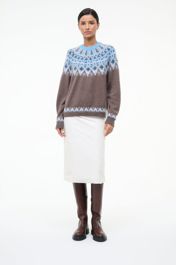 Staud HENRY KNEE BOOT ESPRESSO