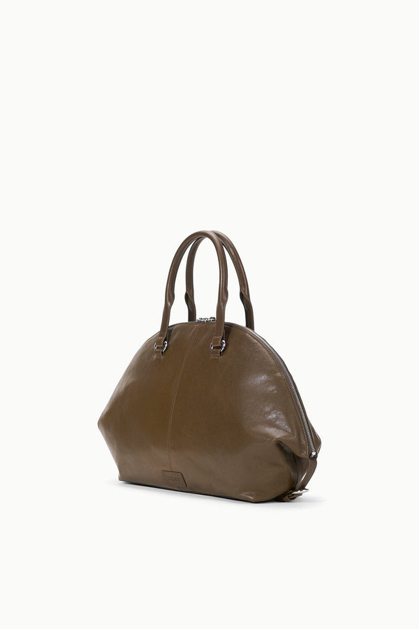 Staud HESTER SATCHEL TRUFFLE
