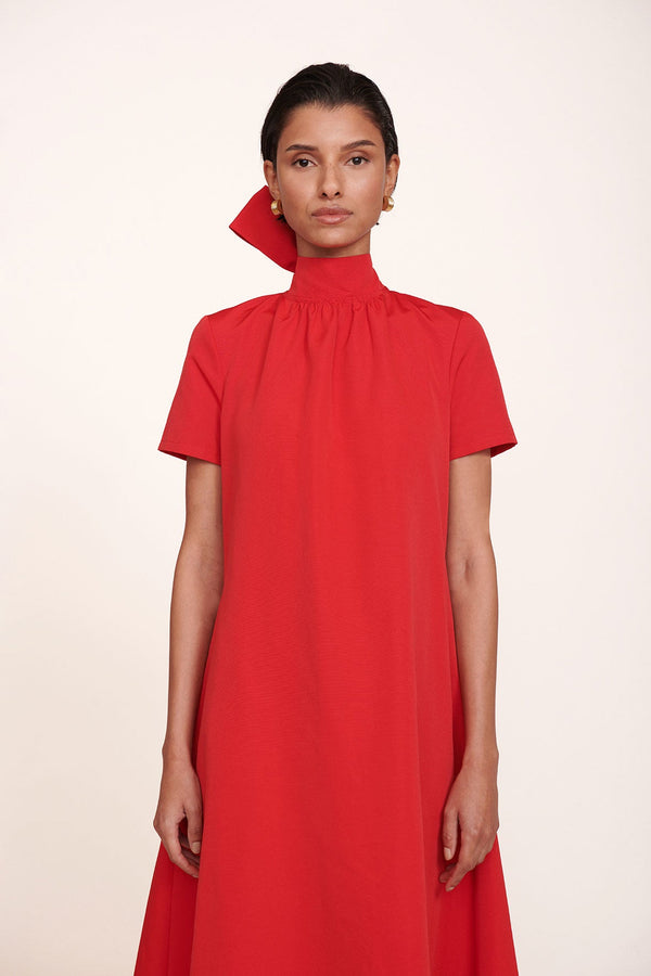 Staud ILANA DRESS POINSETTIA