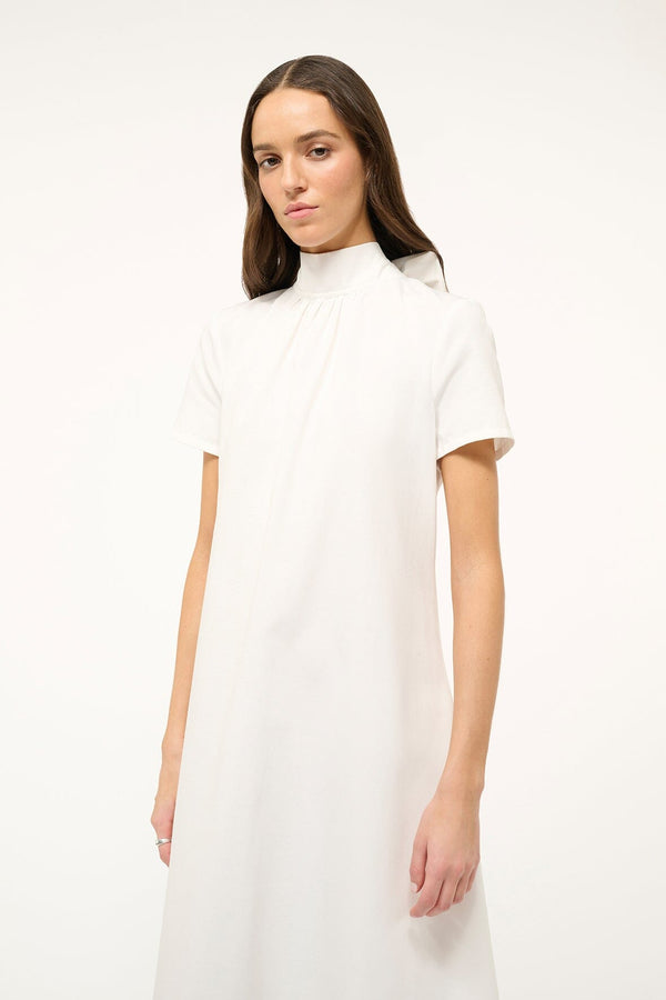 Staud ILANA DRESS WHITE