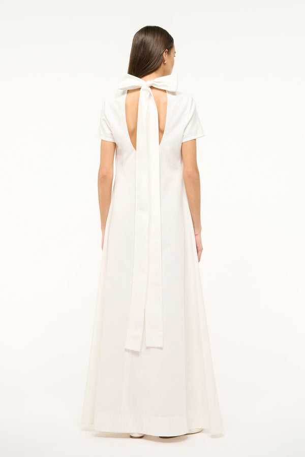 Staud ILANA DRESS WHITE