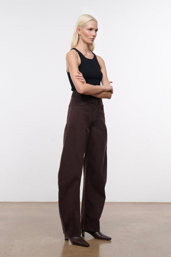 Staud JACKSON BARREL JEAN EARTH