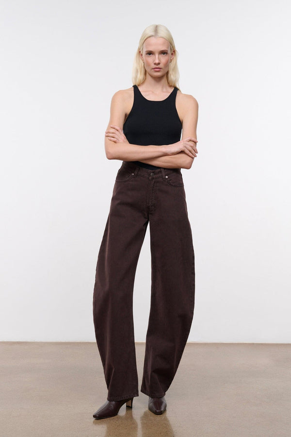 staud JACKSON BARREL JEAN EARTH