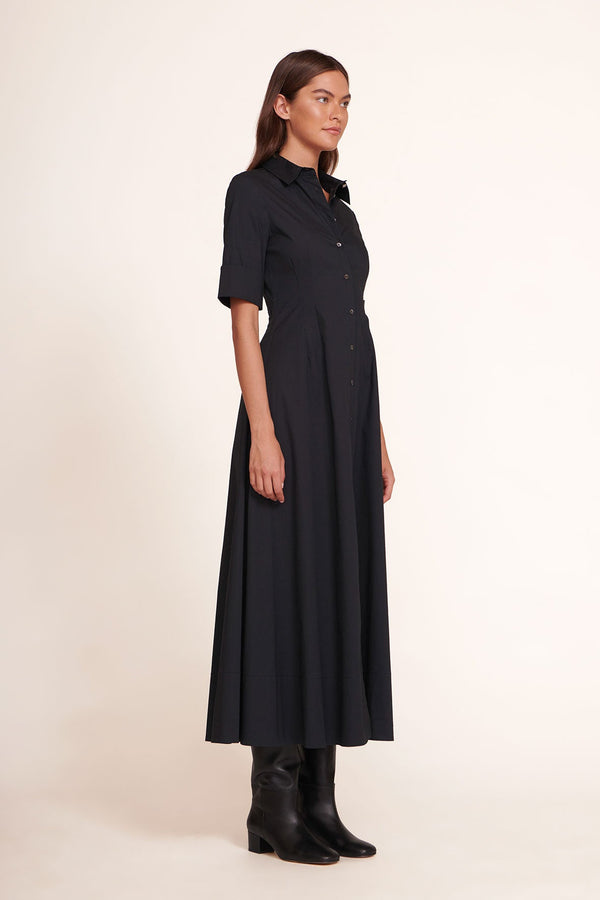 Staud JOAN MAXI DRESS BLACK