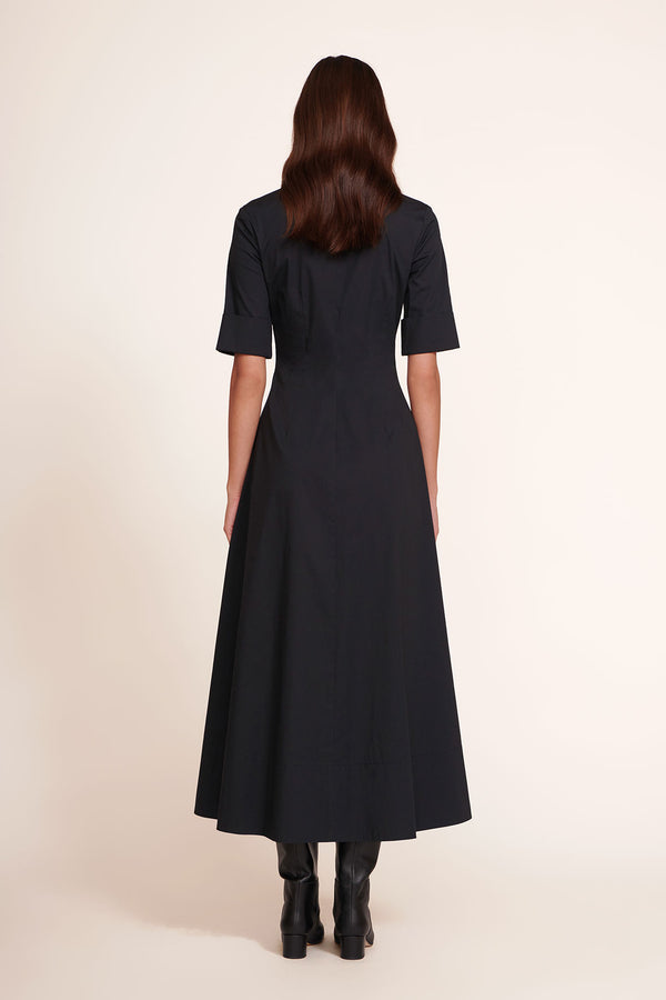 Staud JOAN MAXI DRESS BLACK