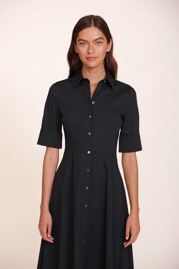 Staud JOAN MAXI DRESS BLACK