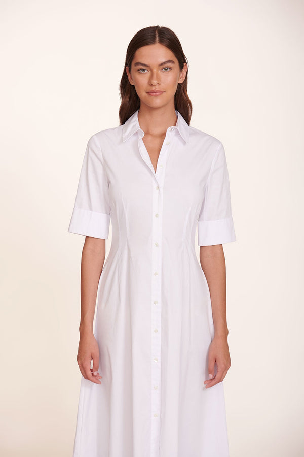 Staud JOAN MAXI DRESS WHITE