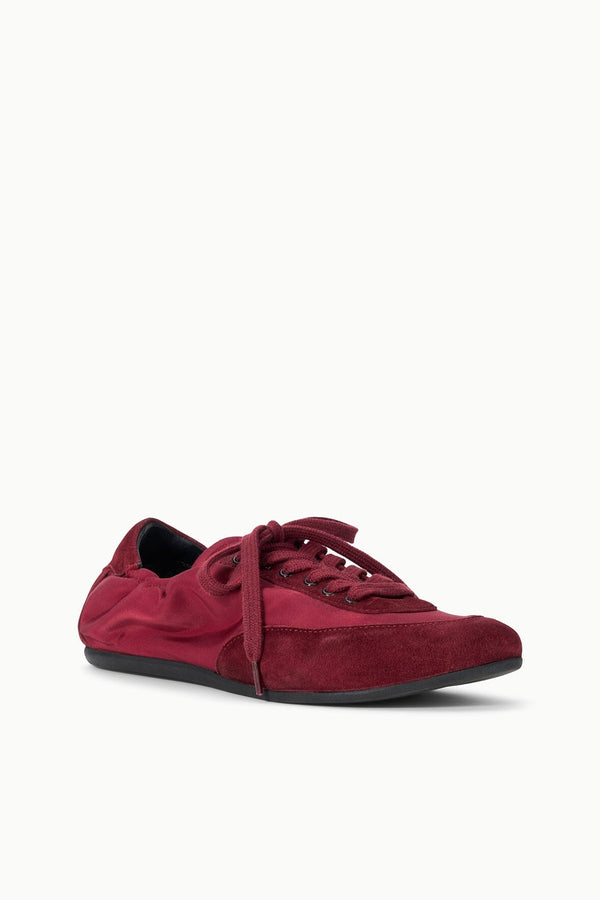 Staud JOEY SPORT BALLET OXBLOOD