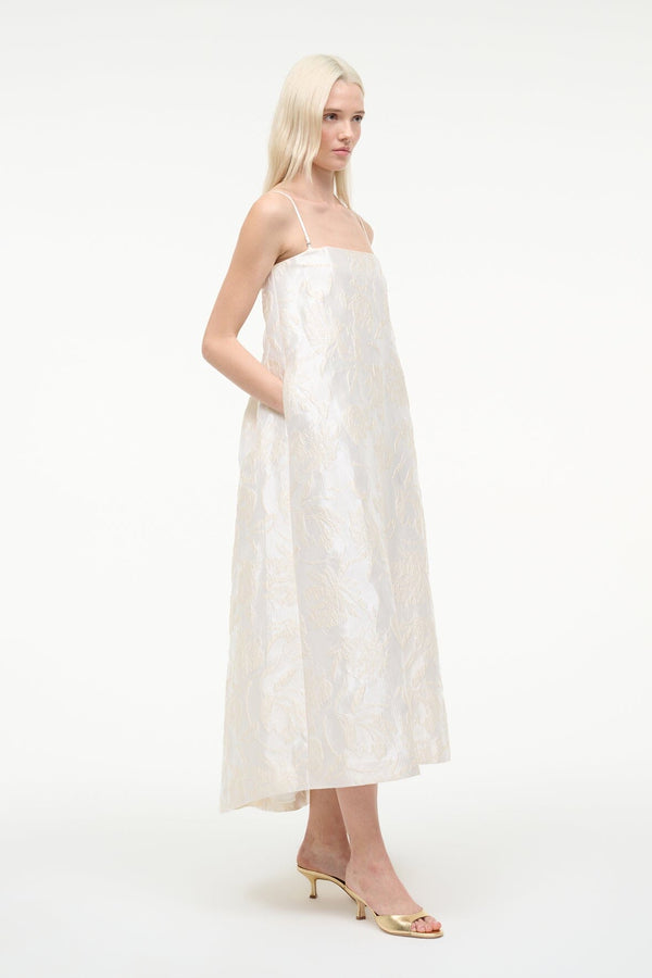 Staud JOSIE DRESS BOTANICA IVORY