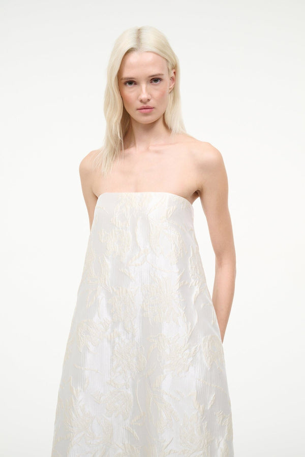 Staud JOSIE DRESS BOTANICA IVORY