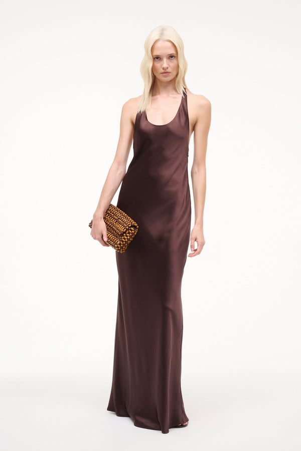 staud JUANITA DRESS EARTH