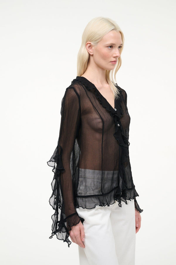 Staud KELLCY TOP BLACK