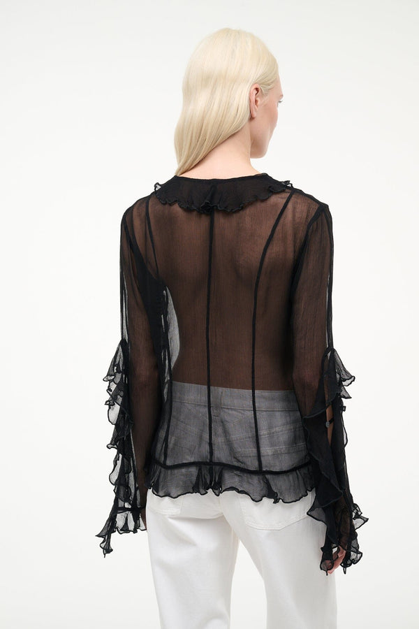 Staud KELLCY TOP BLACK