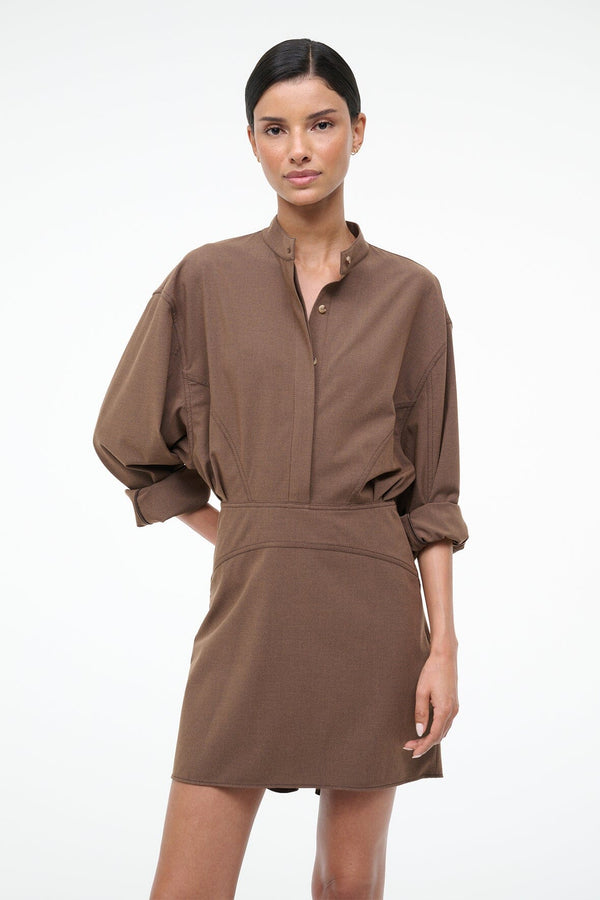 Staud KILN DRESS NUTMEG