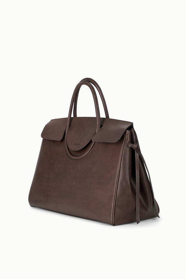 Staud LARGE MAUDE CARRYALL ESPRESSO