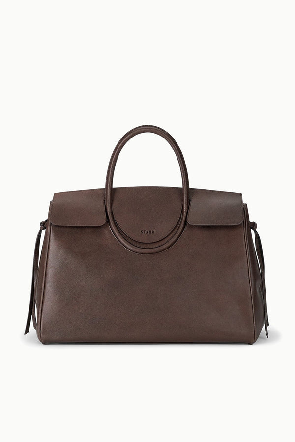 staud LARGE MAUDE CARRYALL ESPRESSO
