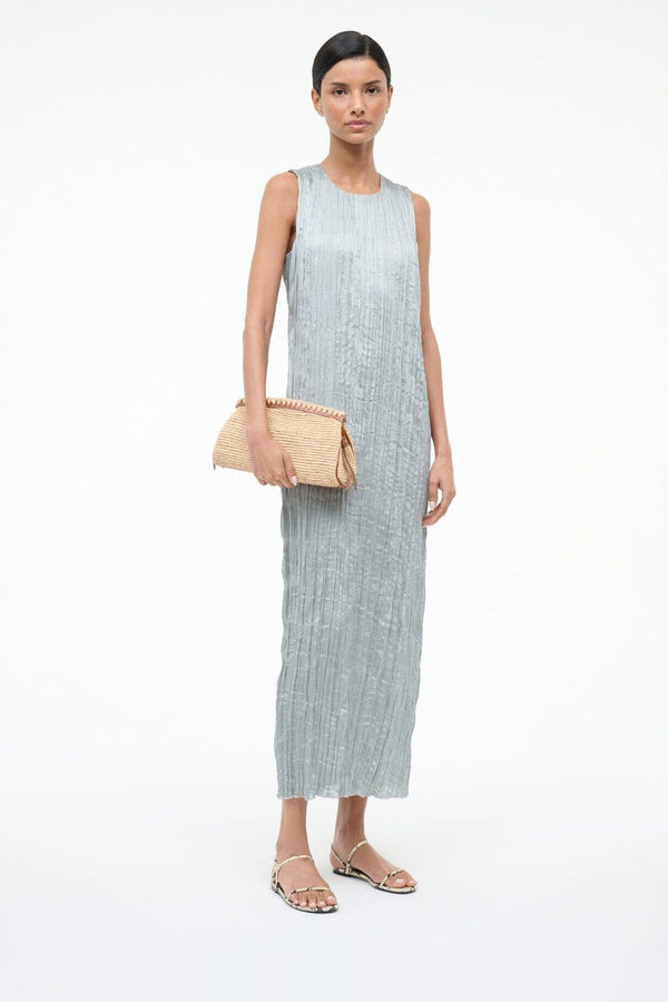 Staud LAUREL SANDAL WHITE SNAKE