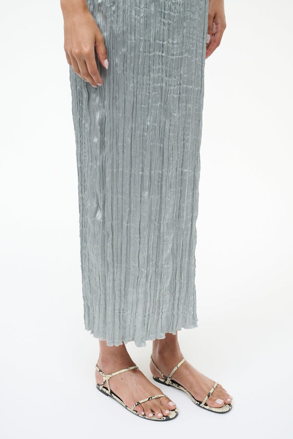 Staud LAUREL SANDAL WHITE SNAKE