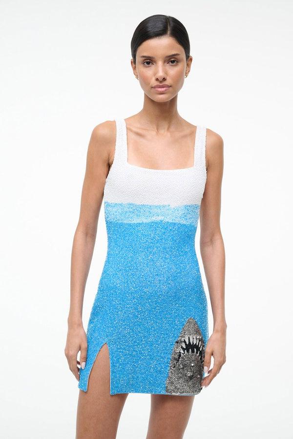 Staud LE SABLE DRESS GREAT WHITE