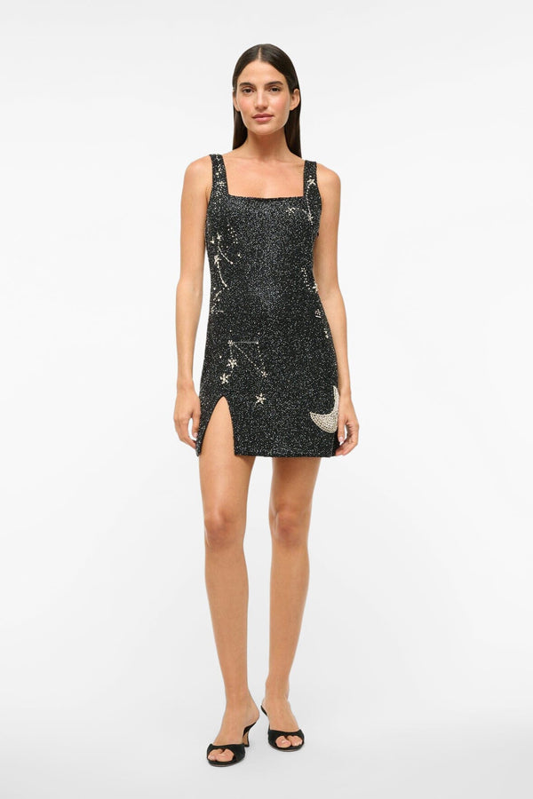 staud LE SABLE DRESS STARRY NIGHT