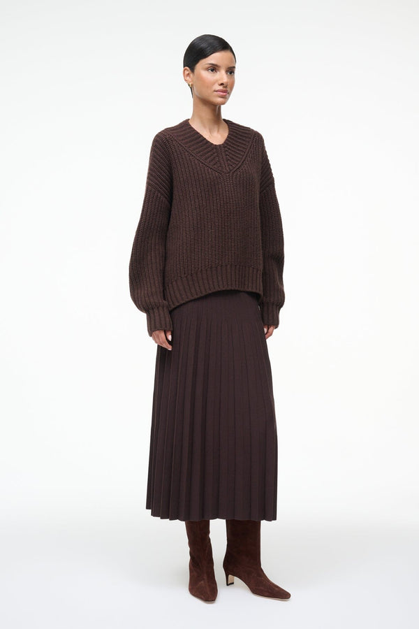 Staud LENA SKIRT EARTH