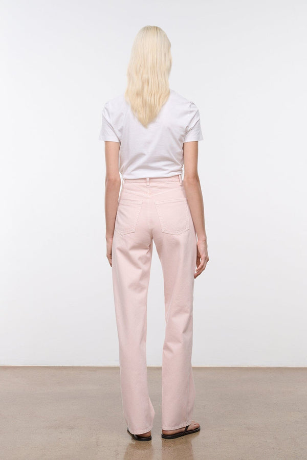 Staud LEO HIGH RISE JEAN ROSE