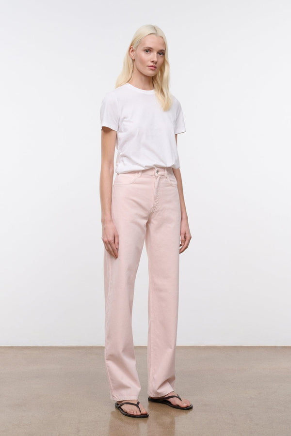 Staud LEO HIGH RISE JEAN ROSE