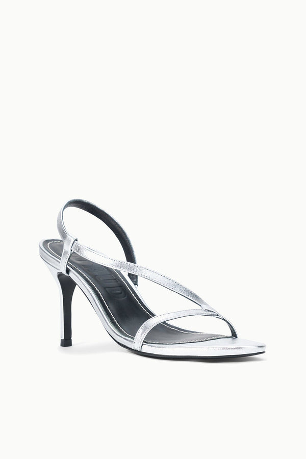 Staud LOUDEN HEEL SILVER