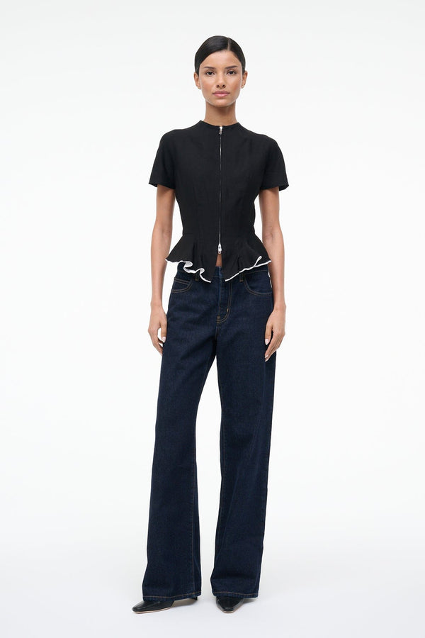 Staud MAELLE TOP BLACK