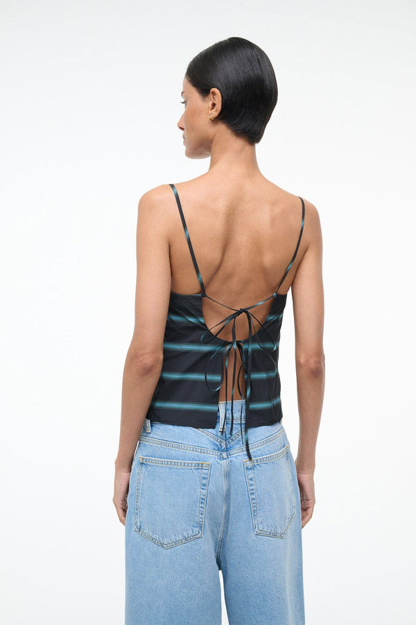 Staud MAISIE TOP VENICE STRIPE