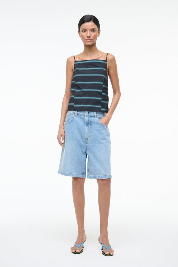 Staud MAISIE TOP VENICE STRIPE