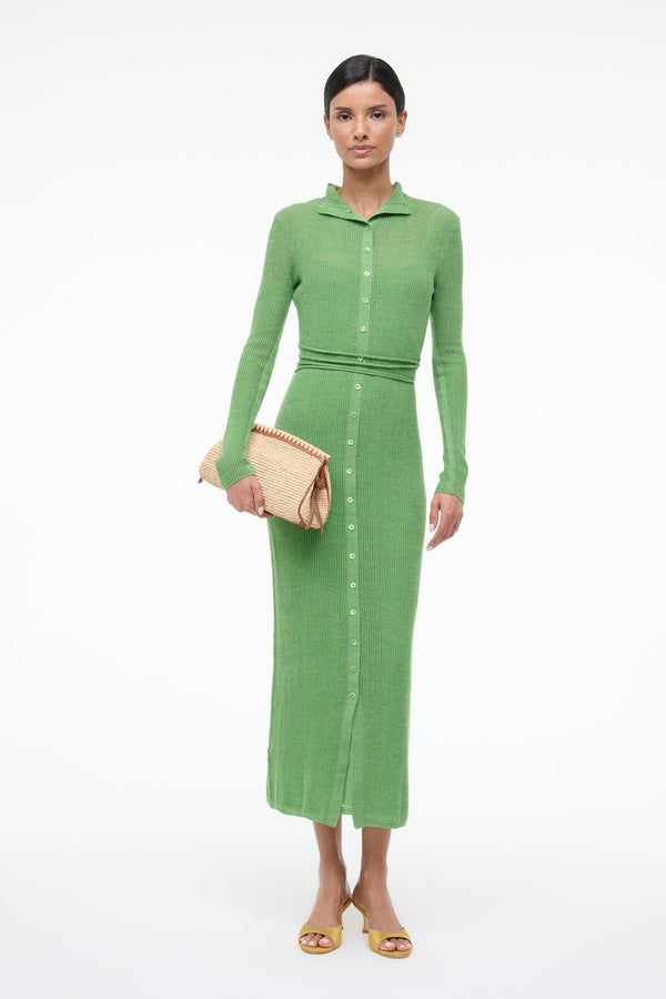 Staud MARIANNE DRESS LEAF