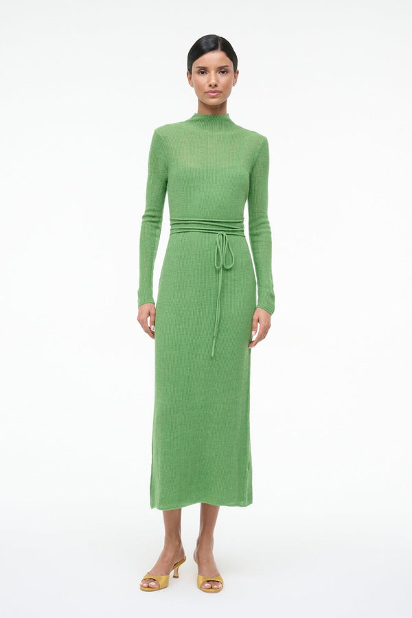 staud MARIANNE DRESS LEAF