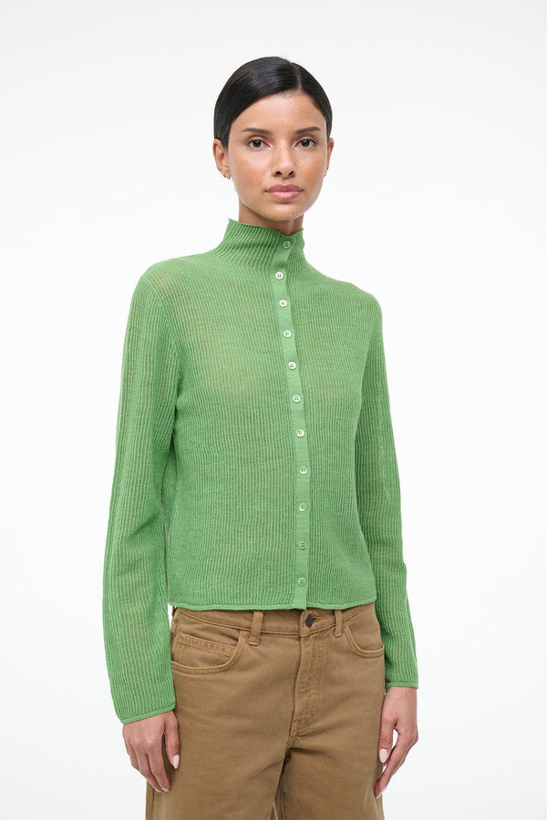 Staud MARIANNE SWEATER LEAF