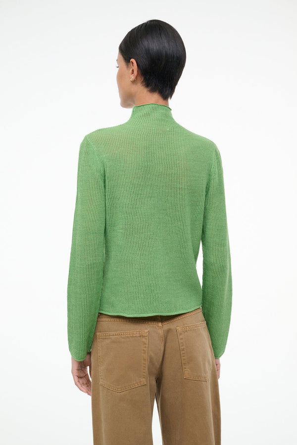 Staud MARIANNE SWEATER LEAF