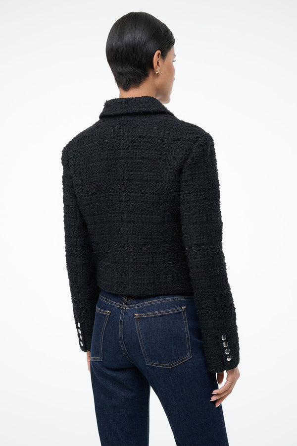 Staud MARINO JACKET BLACK