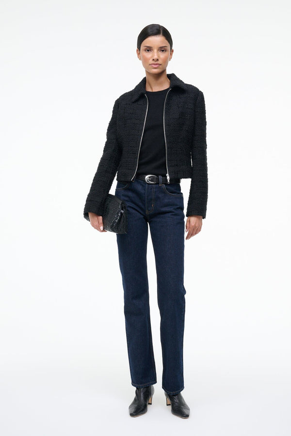 staud MARINO JACKET BLACK