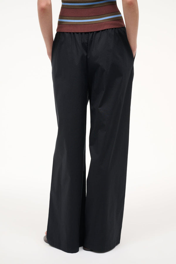Staud MATEO PANT BLACK