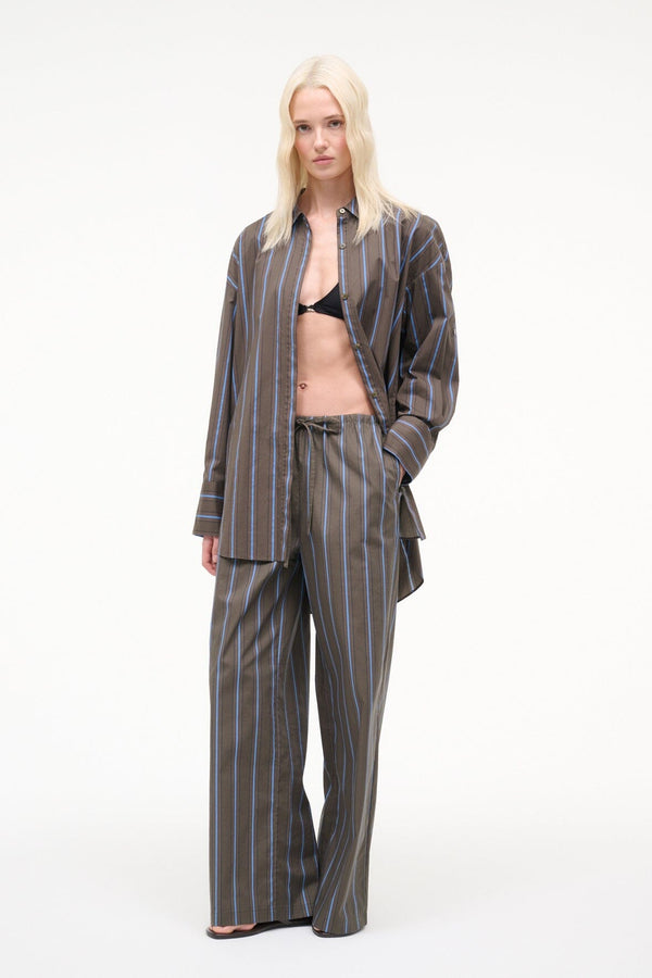 Staud MATEO PANT HUNTINGTON STRIPE