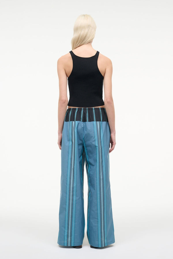 Staud MATEO PANT MARINA STRIPE MULTI