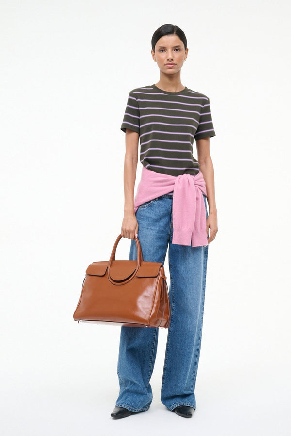 Staud MAUDE CARRYALL TABAC