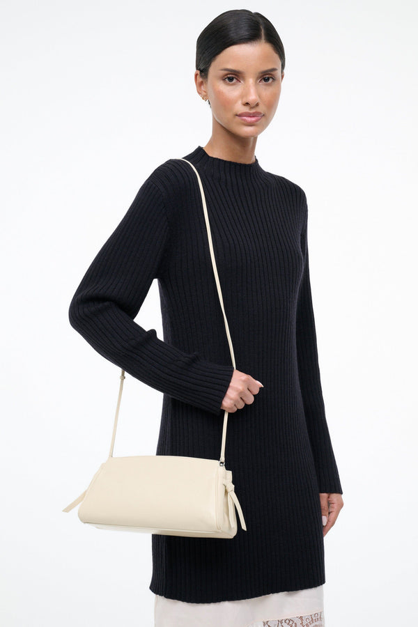 Staud MAUDE CONVERTIBLE CLUTCH CREAM